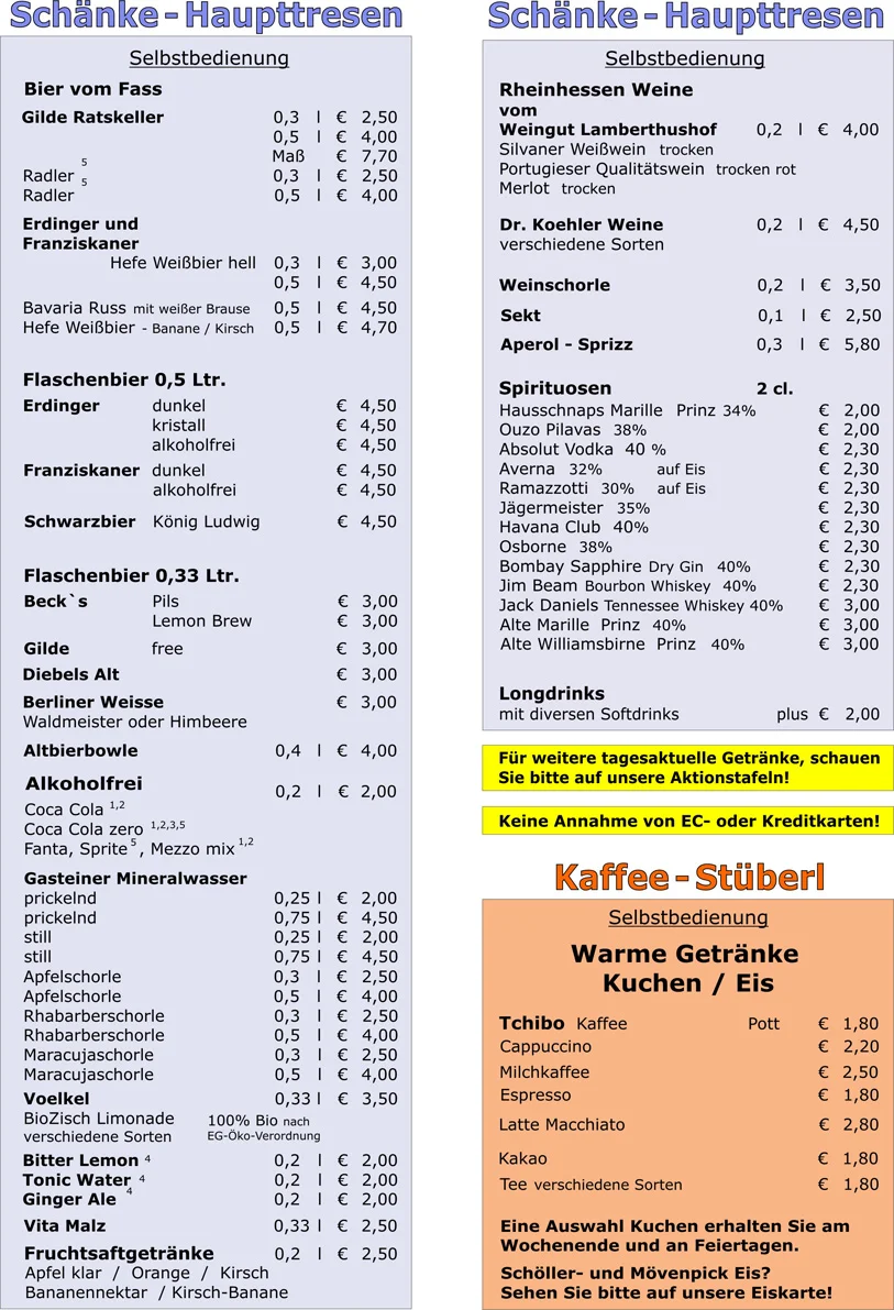 Speisekarte photo 1