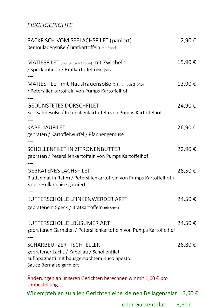 Speisekarte photo 4