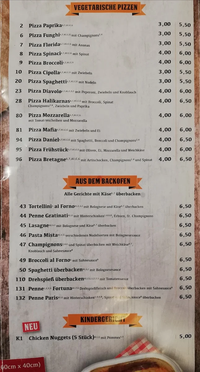 Speisekarte photo 3