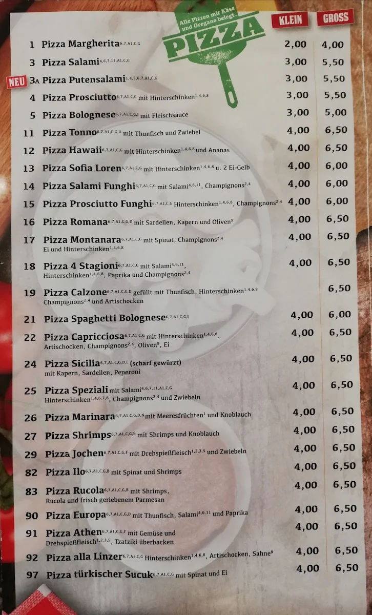 Speisekarte photo 5