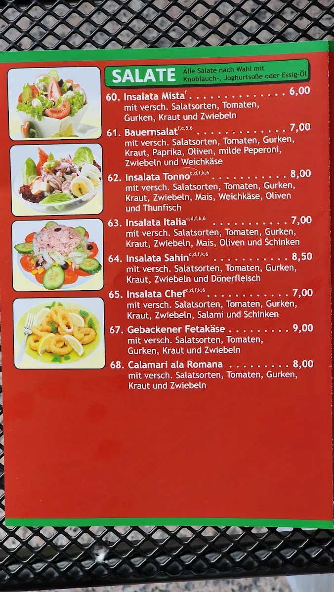 Speisekarte photo 2
