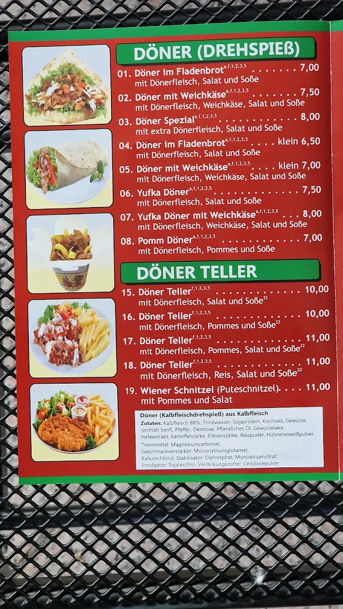 Speisekarte photo 3