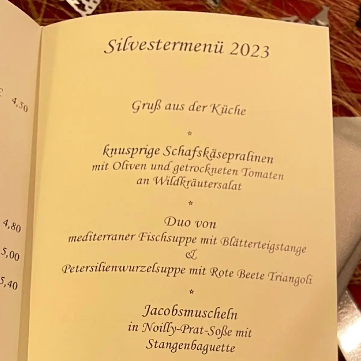 Speisekarte photo 7