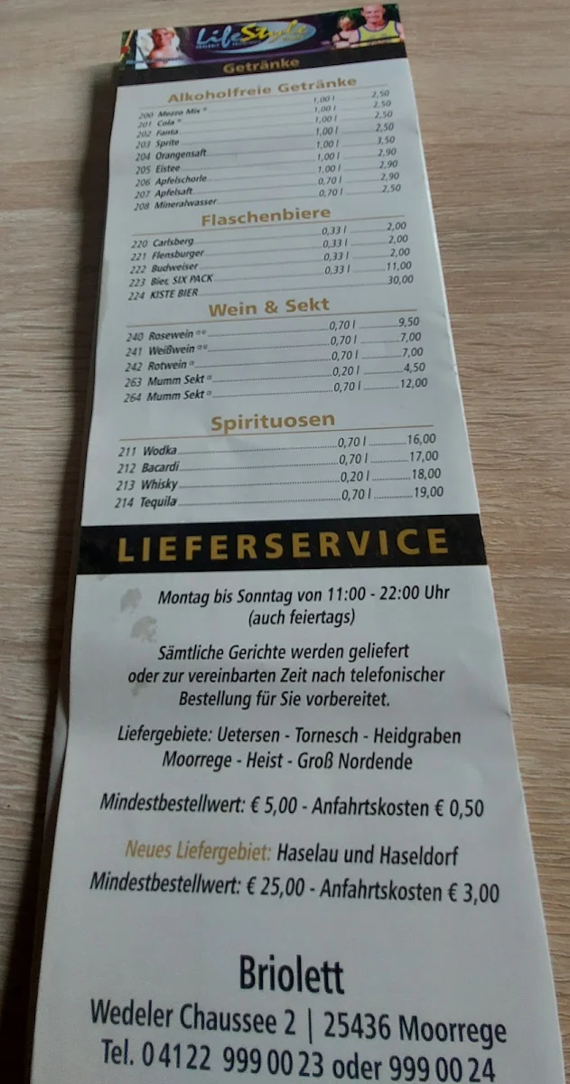 Speisekarte photo 3