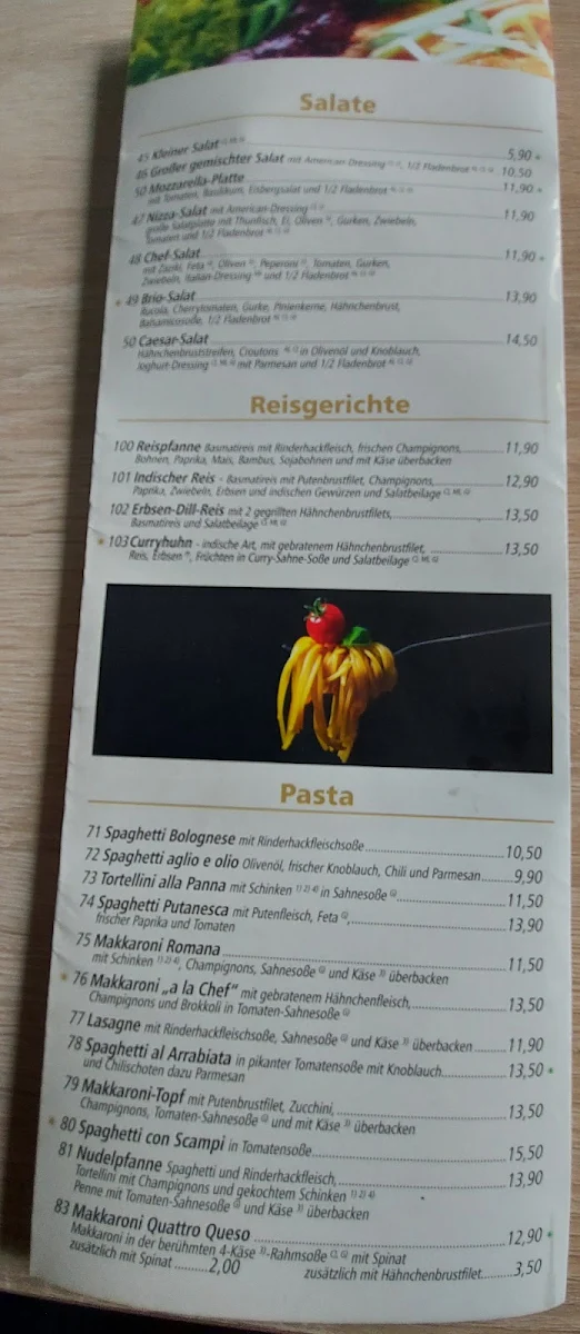 Speisekarte photo 5