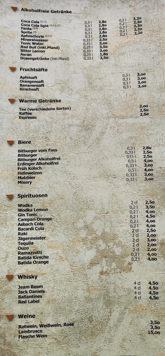 Speisekarte photo 8