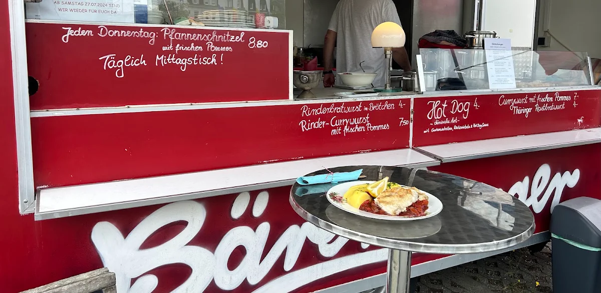 Speisekarte, Imbiss Bärenhunger