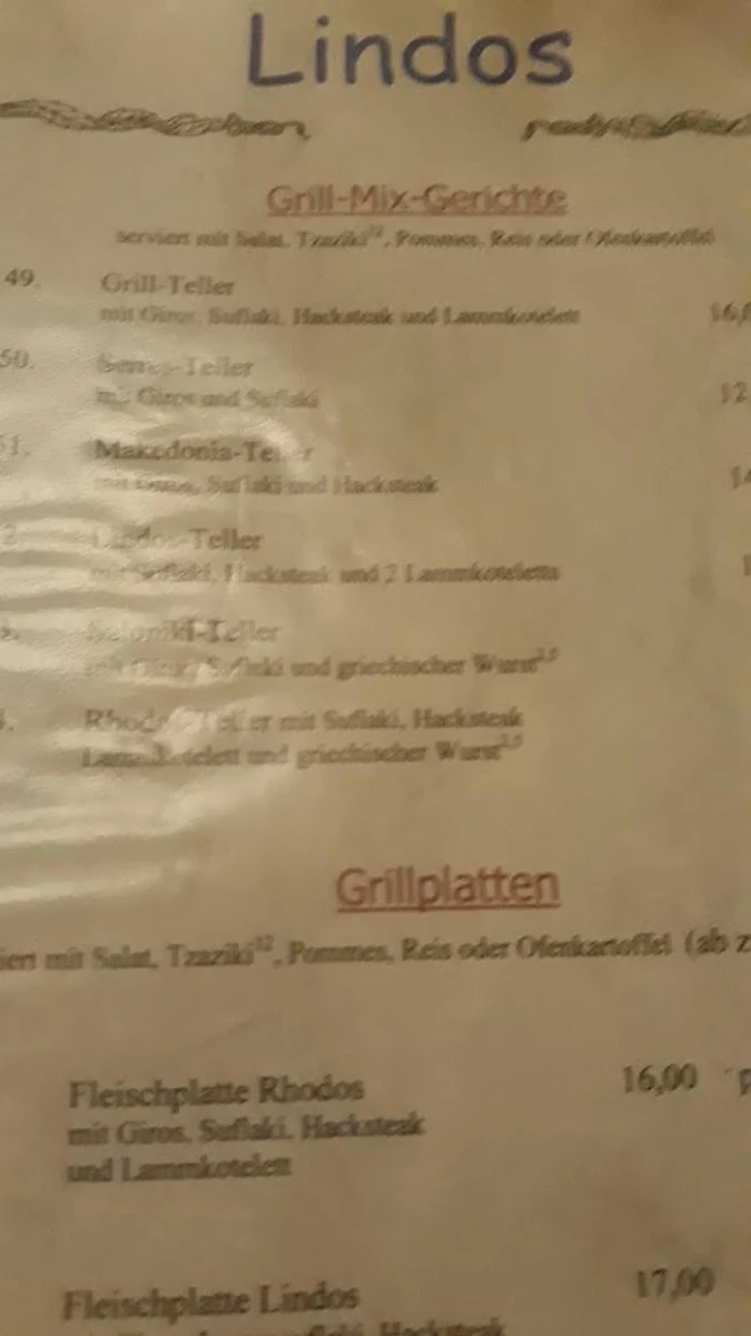 Speisekarte photo 3