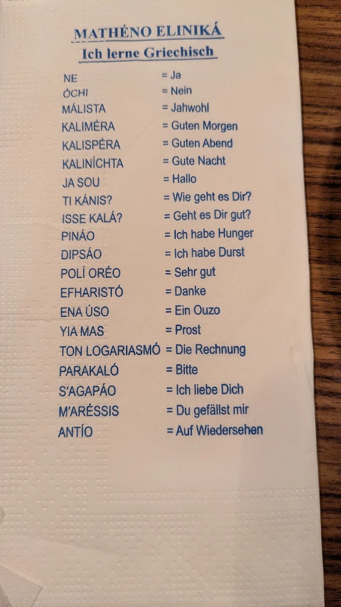 Speisekarte photo 4