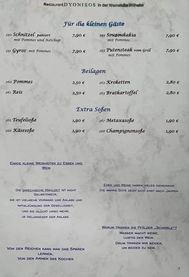 Speisekarte photo 4