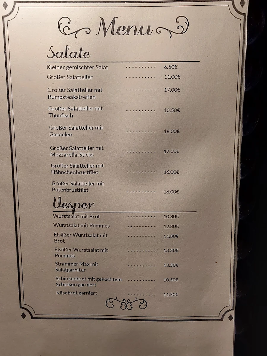 Speisekarte photo 1