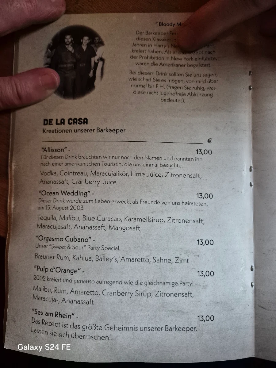 Speisekarte photo 1