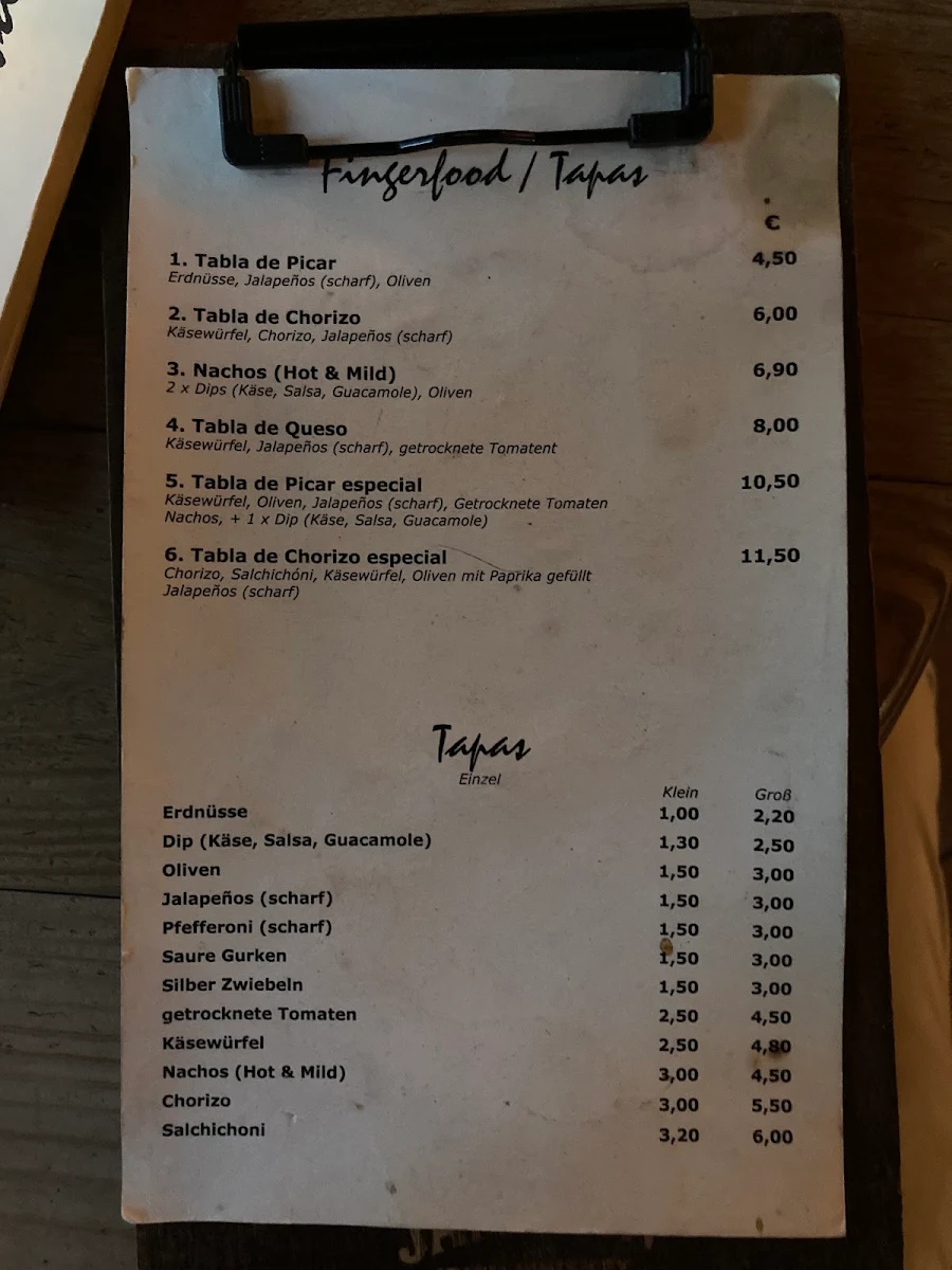Speisekarte photo 2