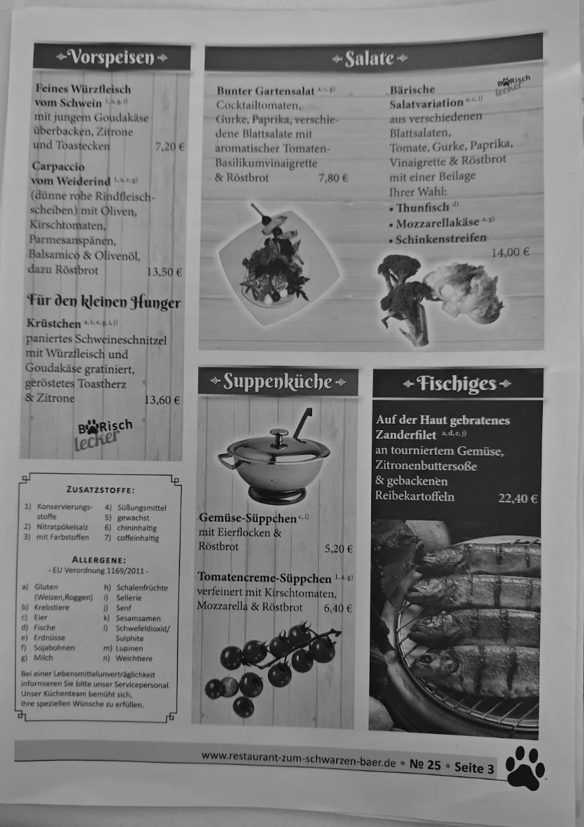 Speisekarte photo 2