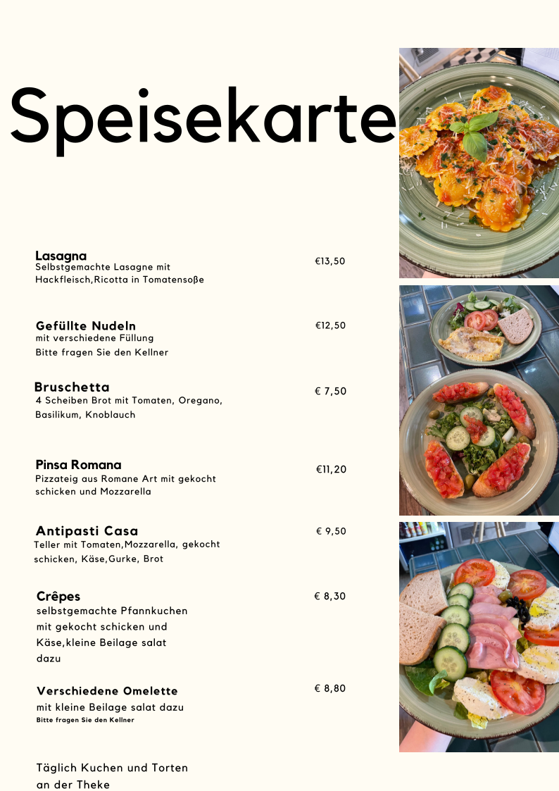 Speisekarte photo 2