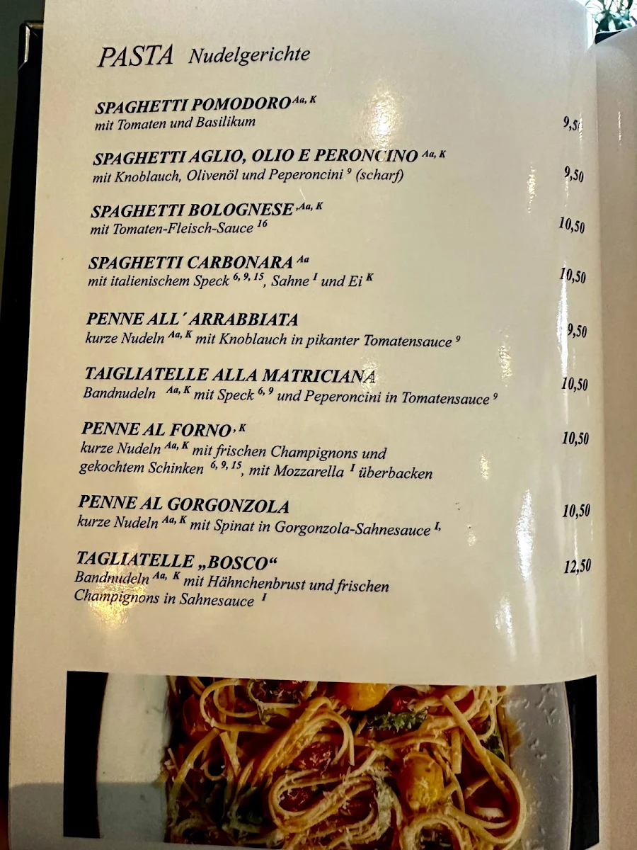 Speisekarte photo 1