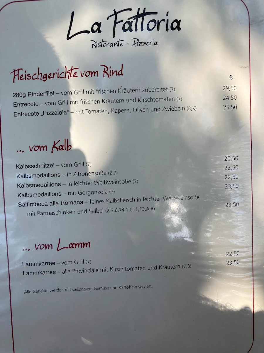 Speisekarte photo 5
