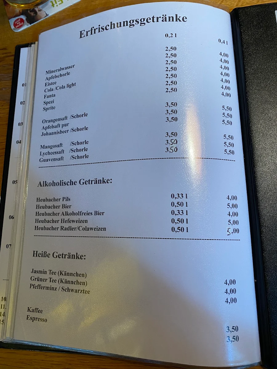 Speisekarte photo 8