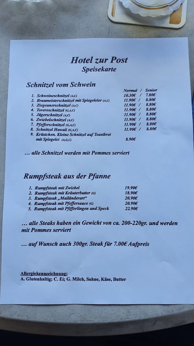 Speisekarte photo 3