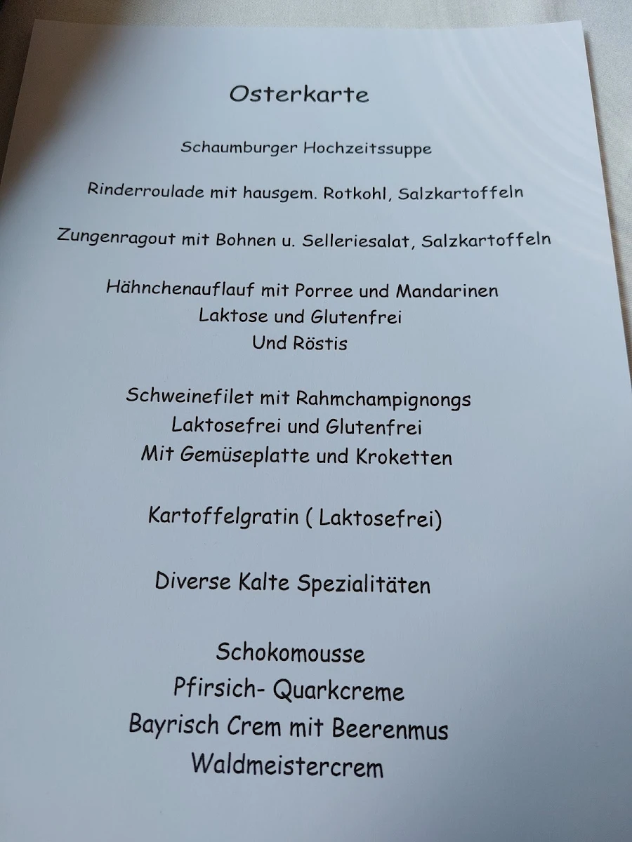 Speisekarte photo 3
