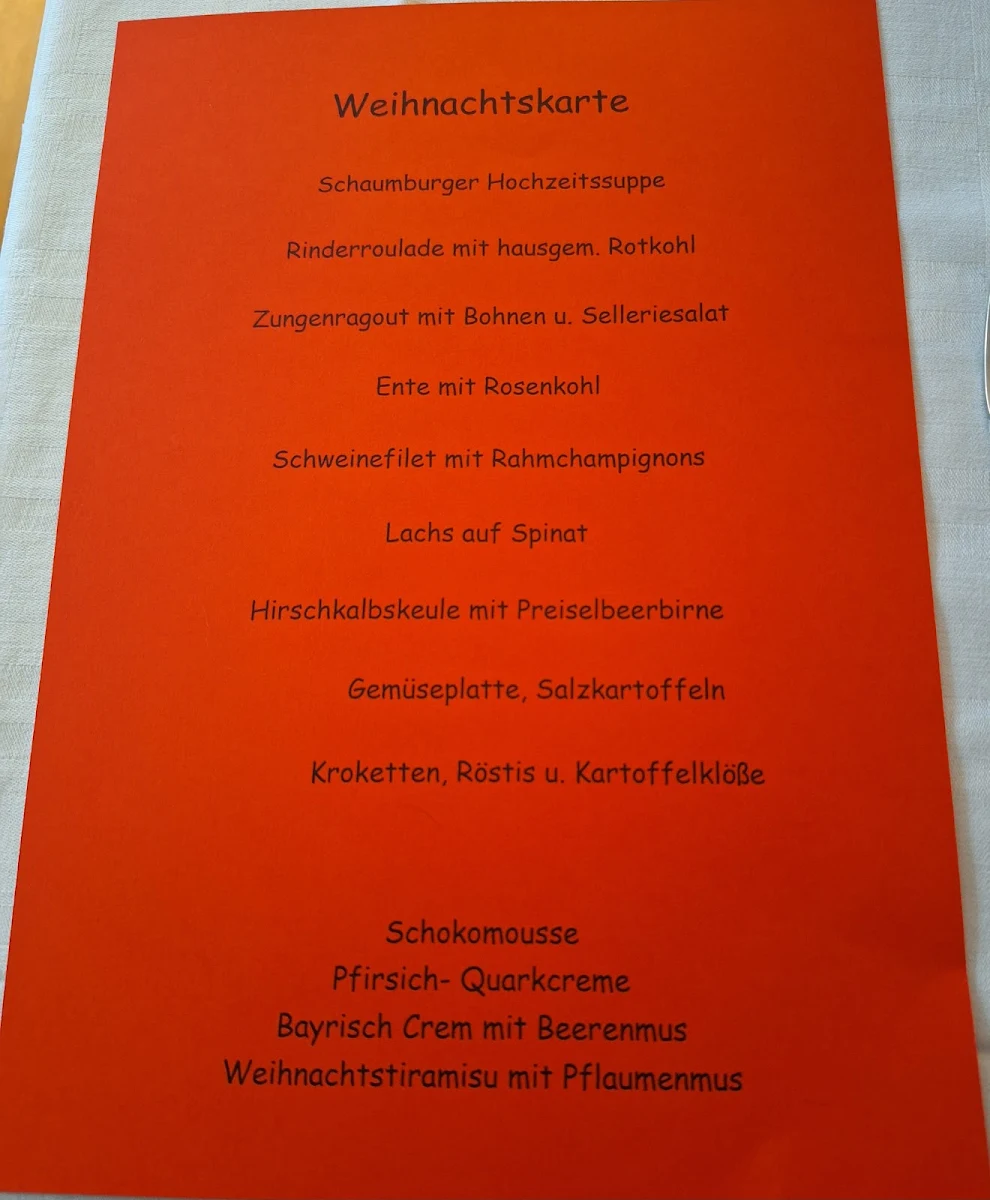 Speisekarte photo 4