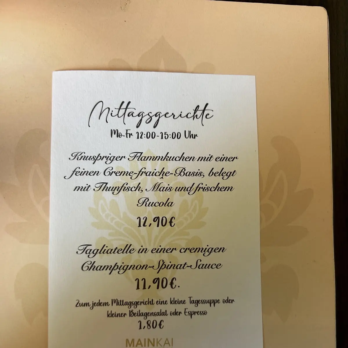 Speisekarte photo 6