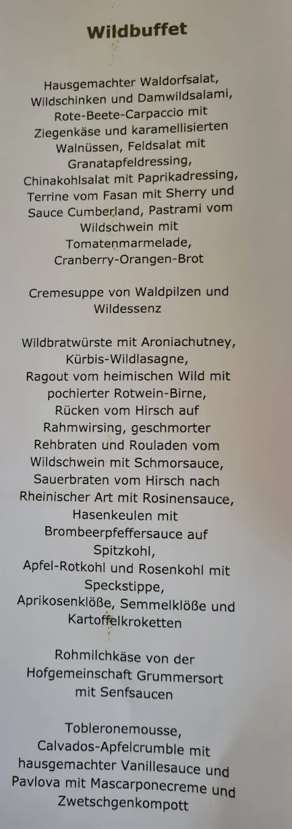 Speisekarte photo 2