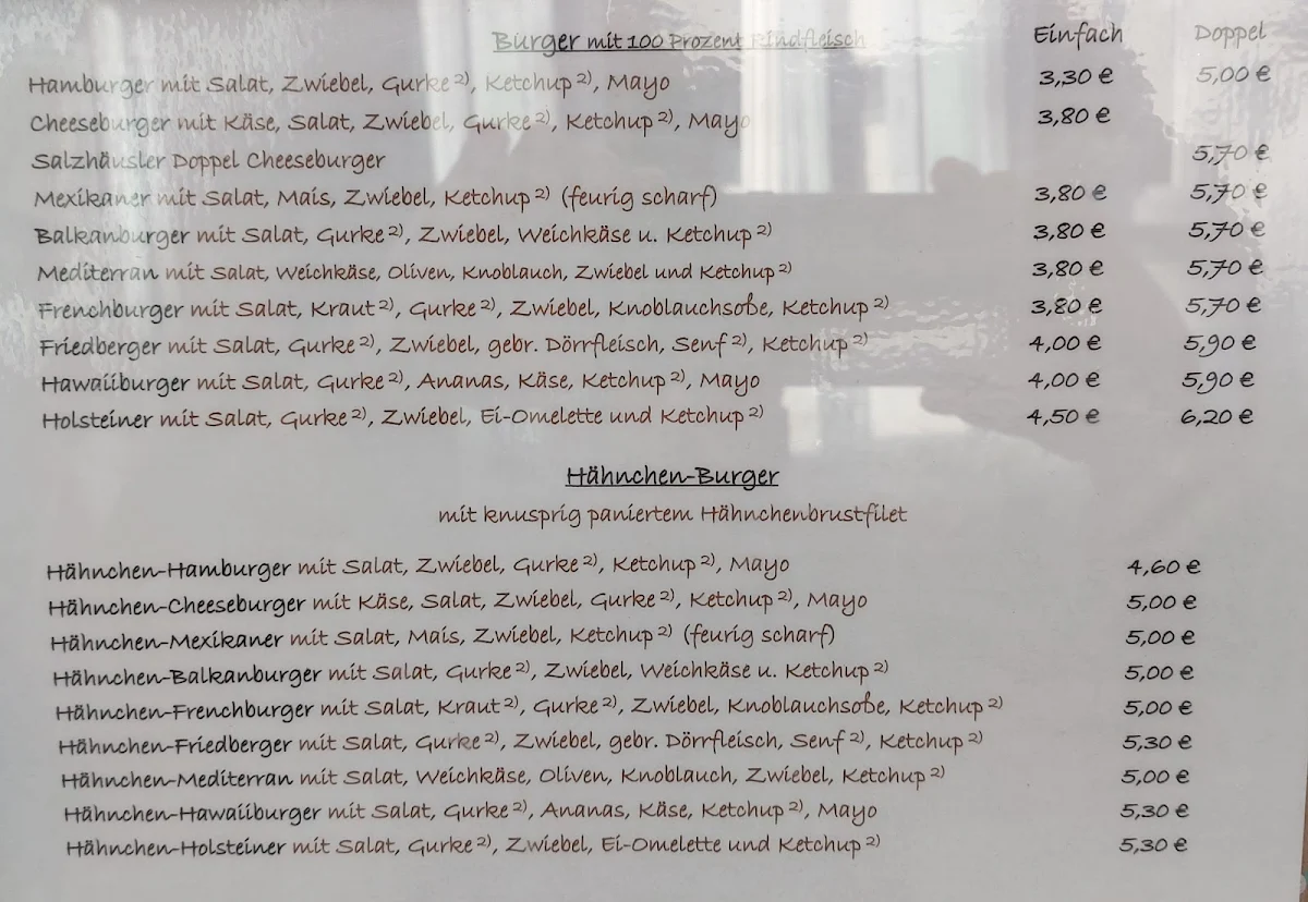 Speisekarte photo 4