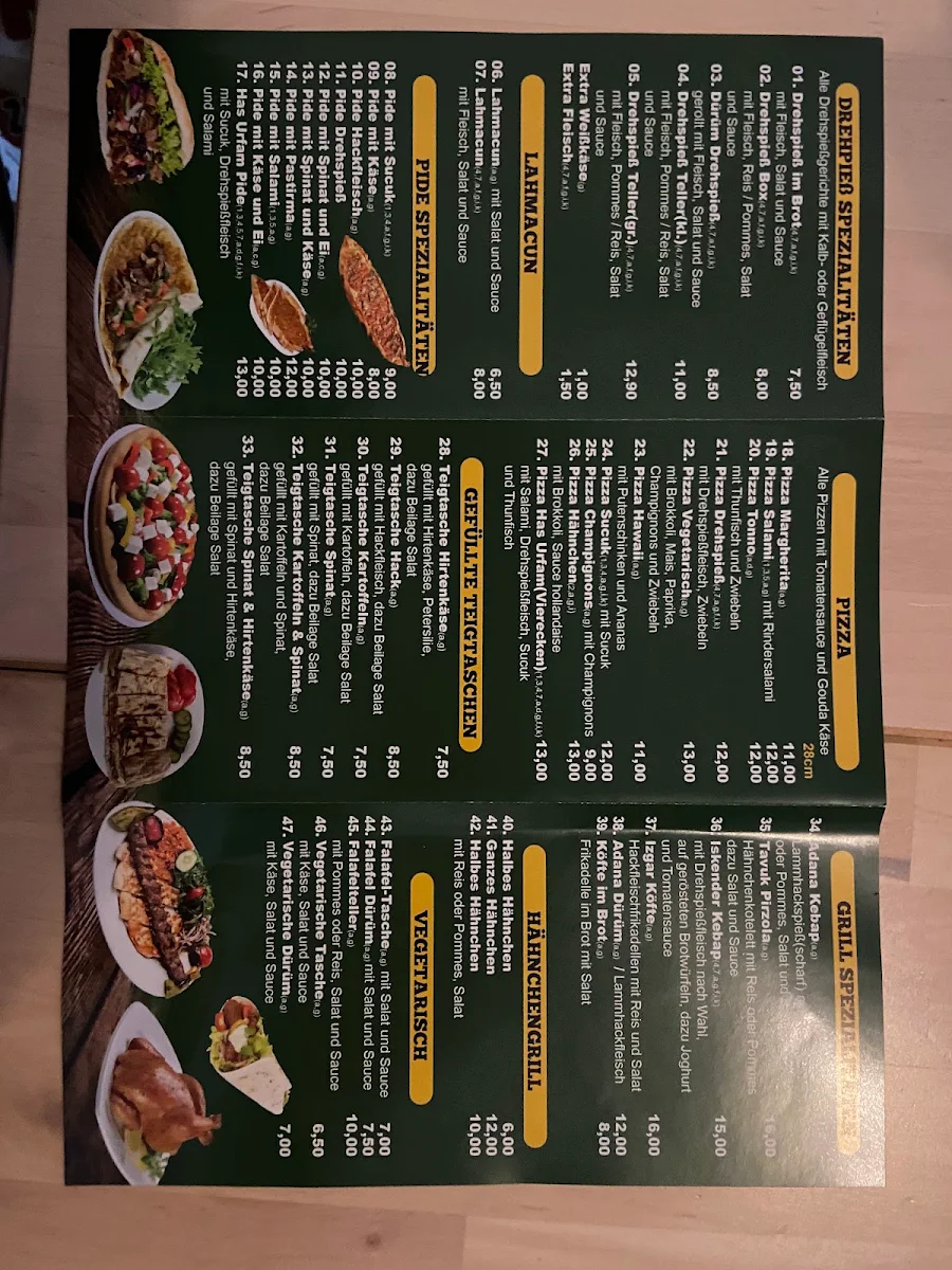 Speisekarte photo 2
