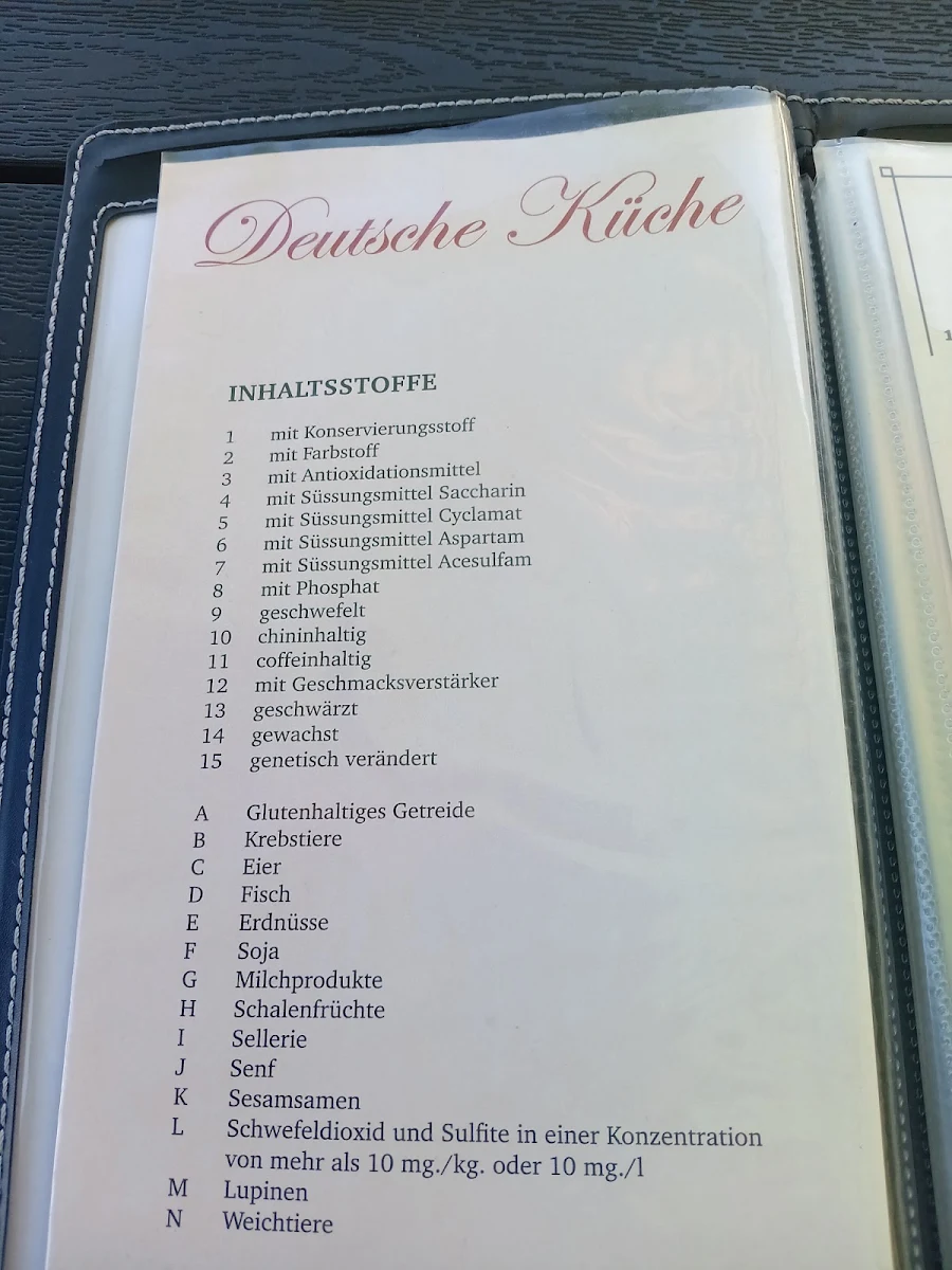 Speisekarte photo 1