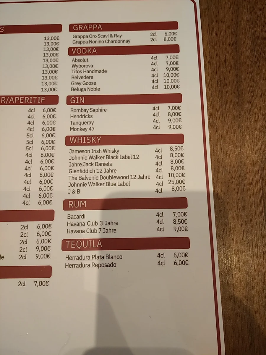 Speisekarte photo 3
