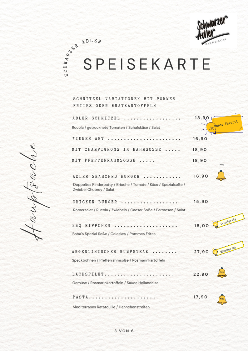 Speisekarte photo 3