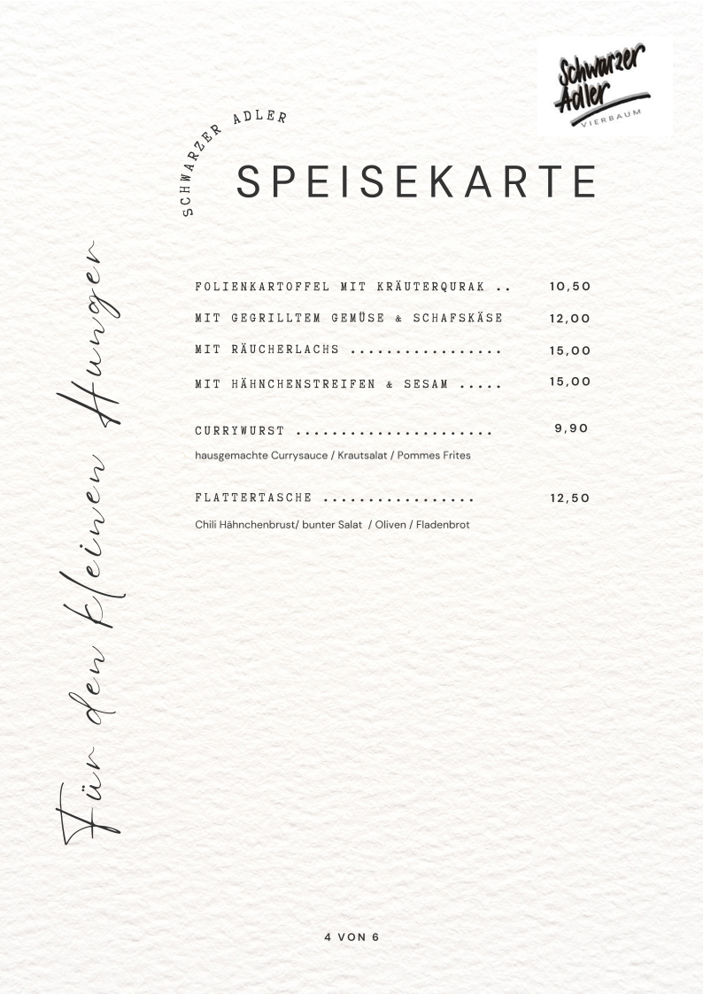 Speisekarte photo 5