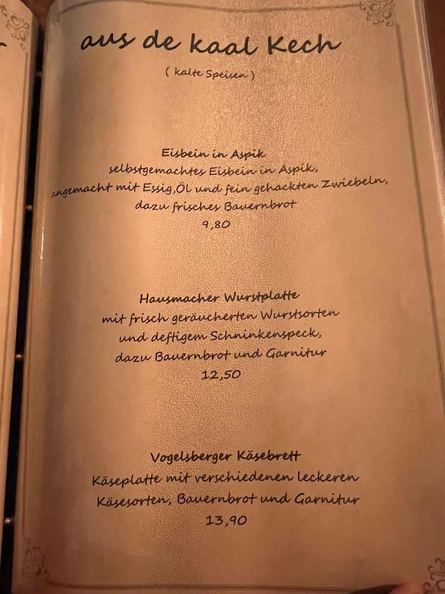 Speisekarte photo 9