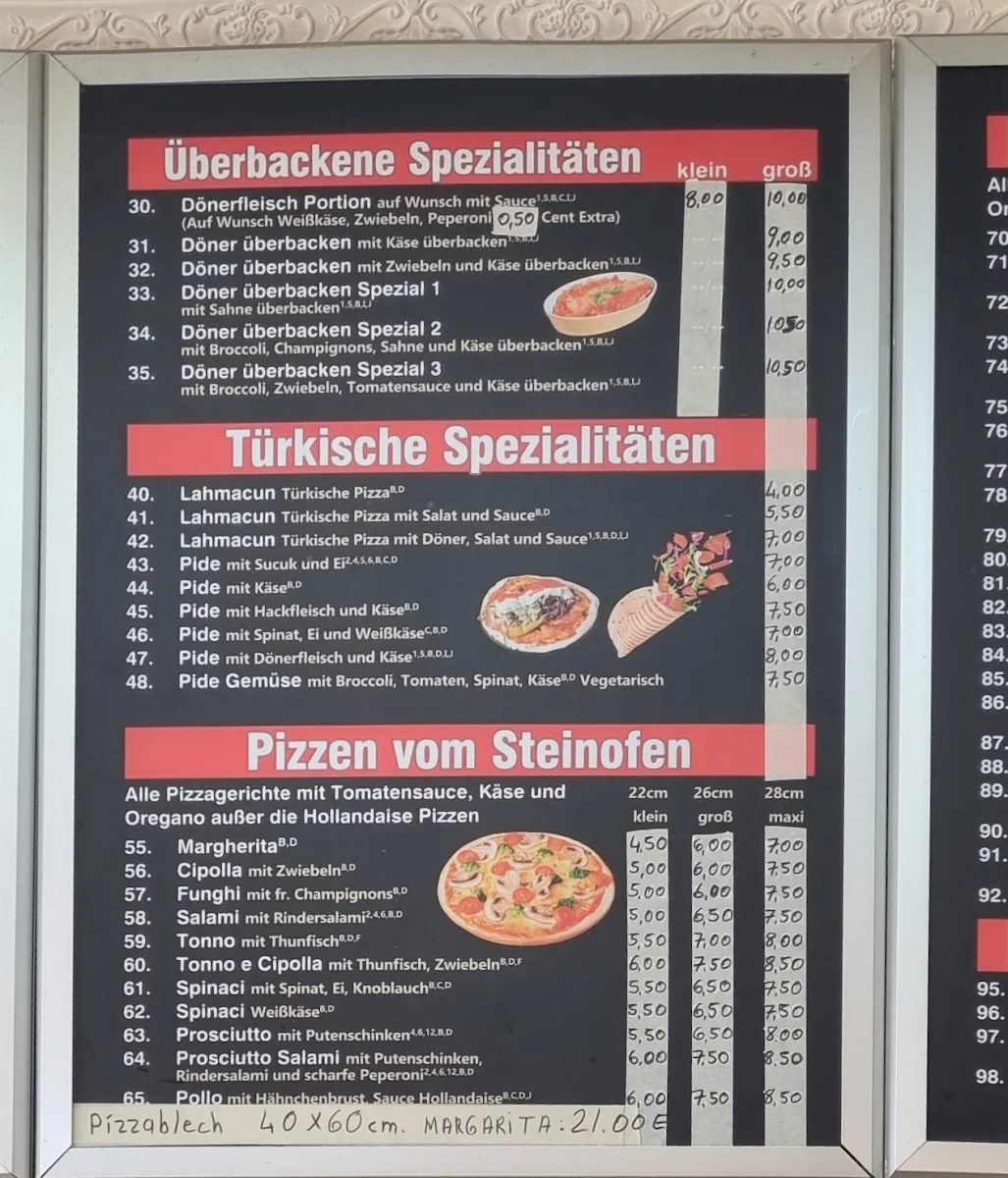 Speisekarte photo 5