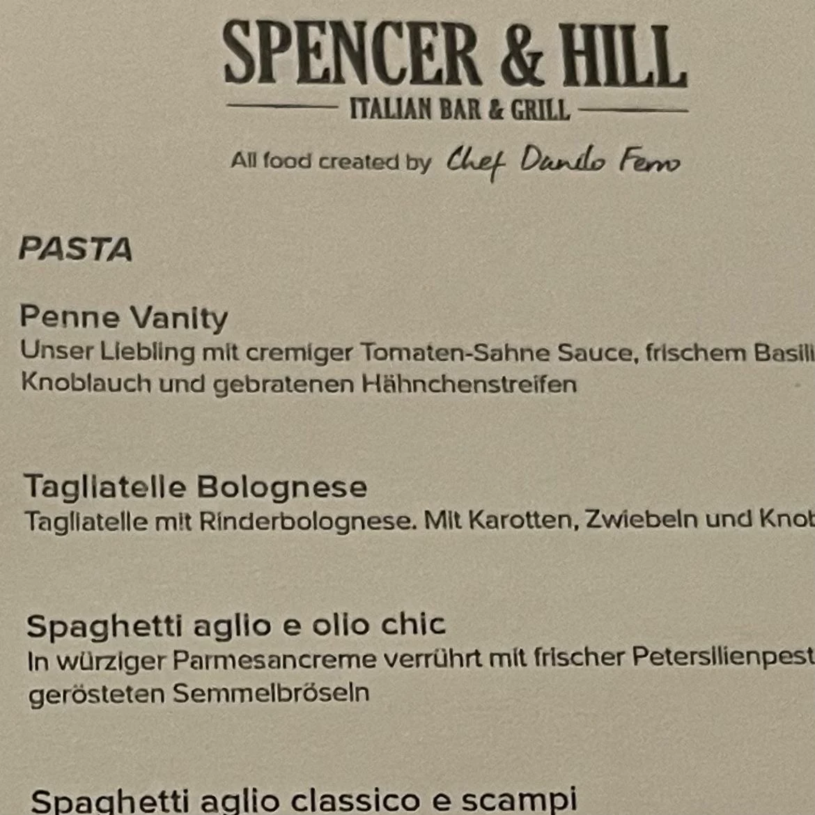 Speisekarte photo 6