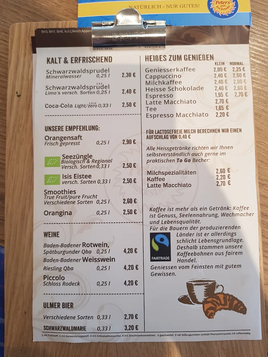 Speisekarte photo 6