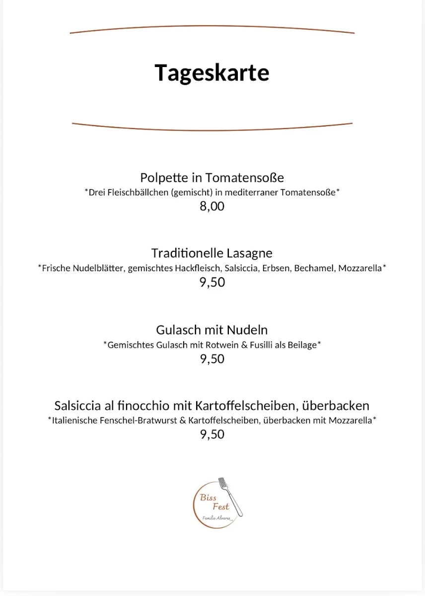 Speisekarte photo 3