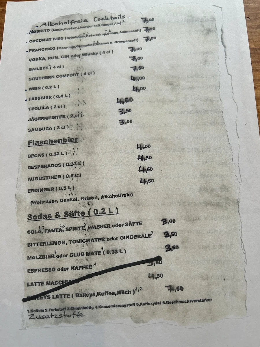 Speisekarte photo 2