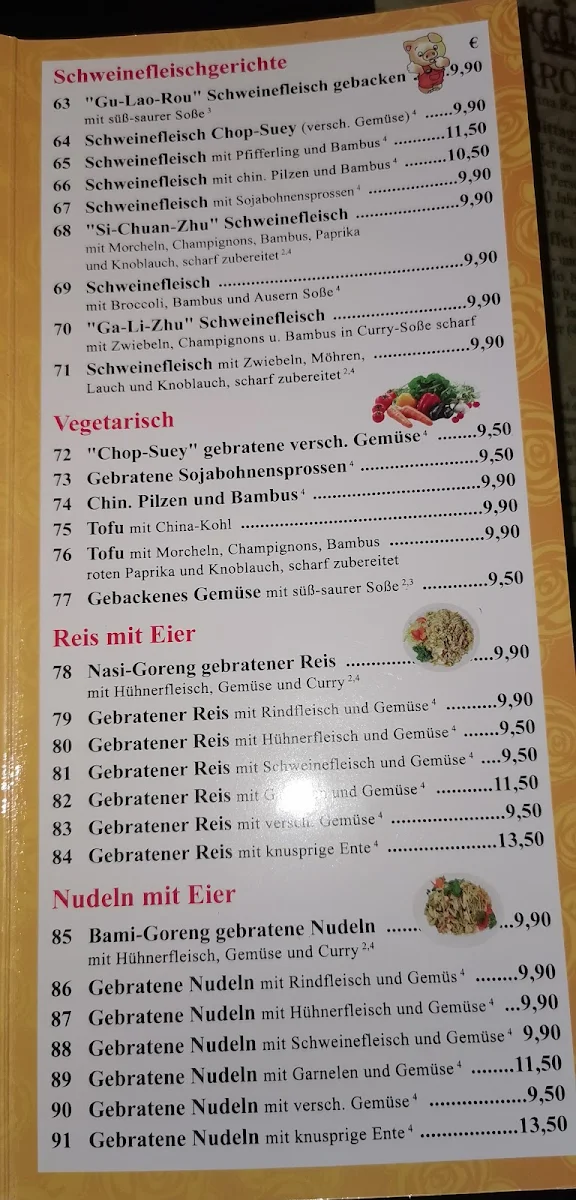 Speisekarte photo 8