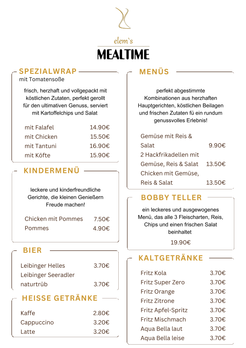 Speisekarte photo 1