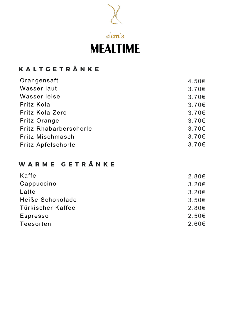 Speisekarte photo 6