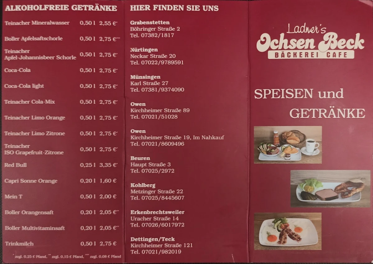 Speisekarte photo 1