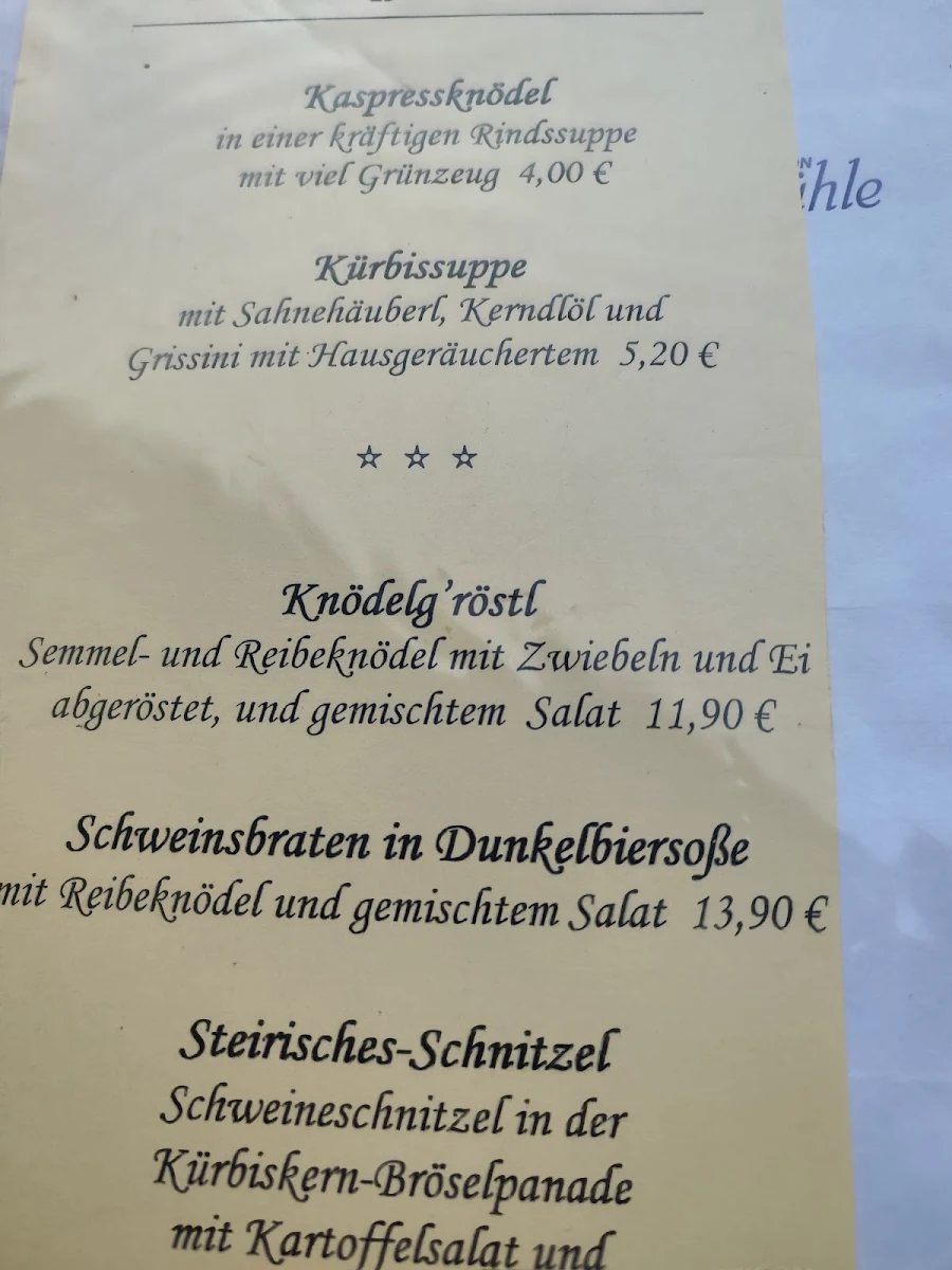 Speisekarte photo 2