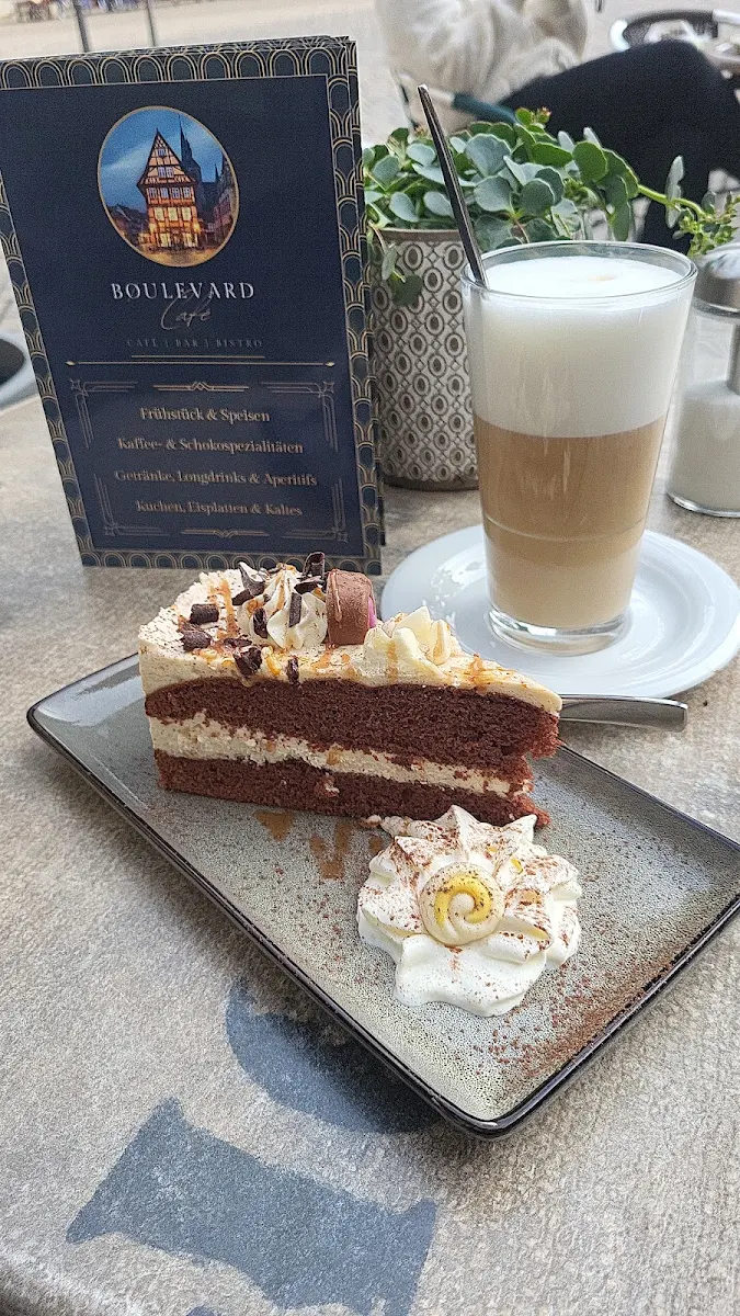 Speisekarte, Boulevard-Cafe