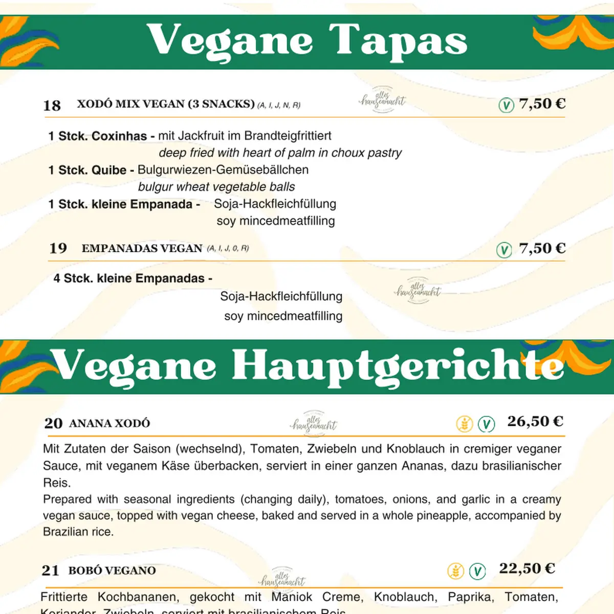 Speisekarte photo 4
