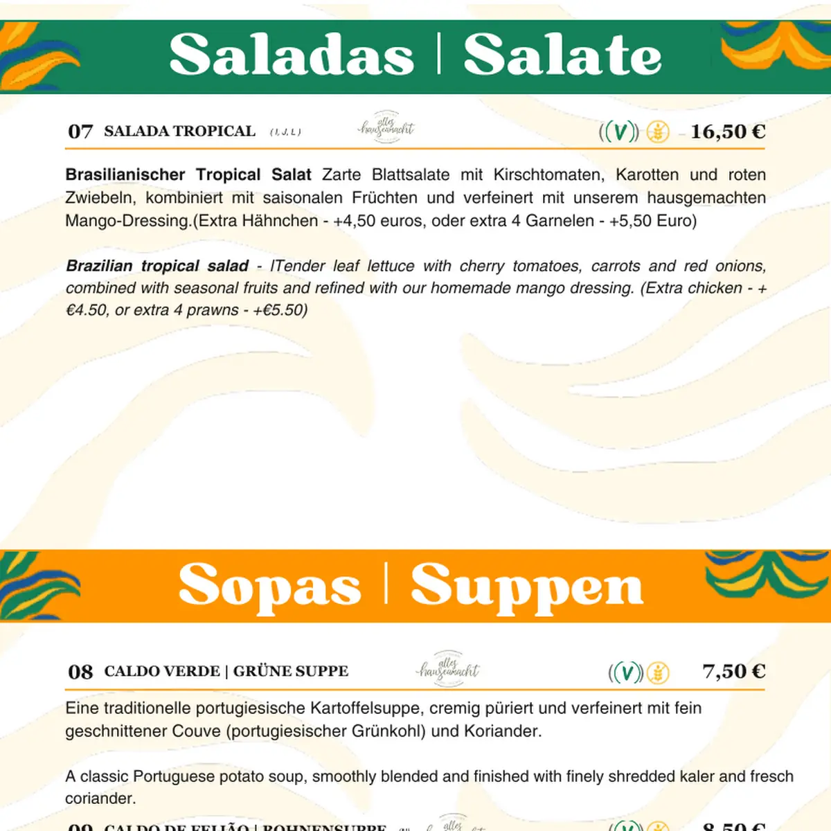 Speisekarte photo 9