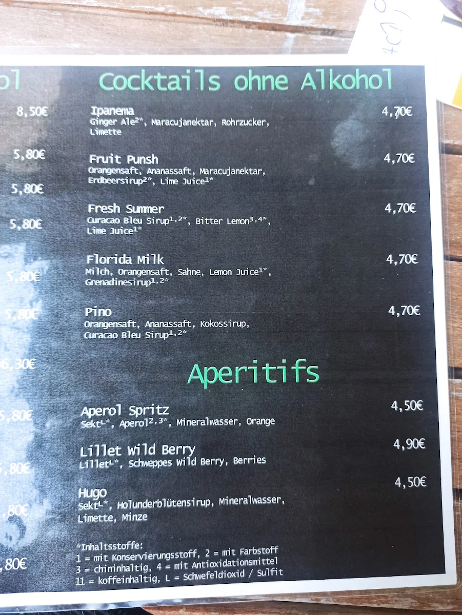Speisekarte photo 1
