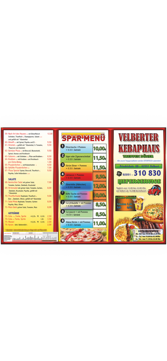 Speisekarte photo 1