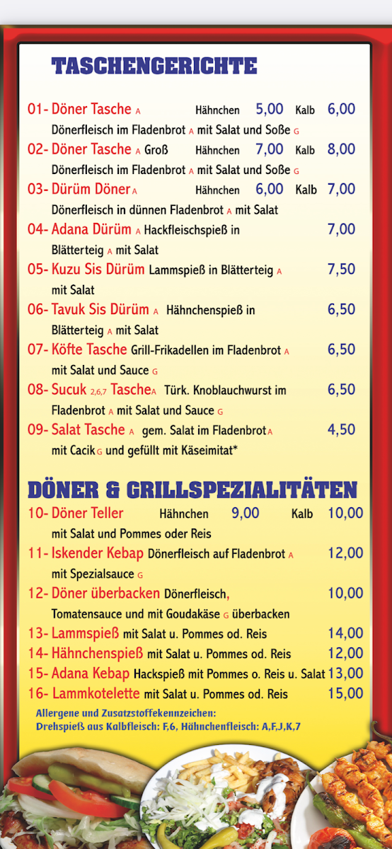 Speisekarte photo 5